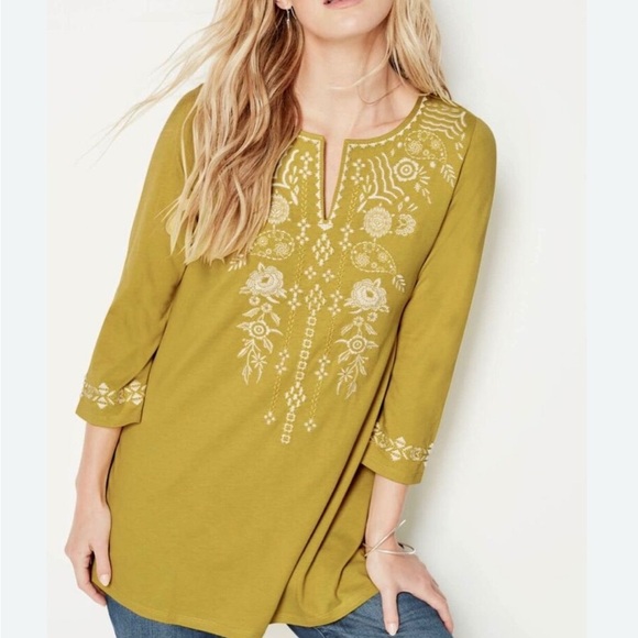 J. Jill embroidered tunic - Picture 1 of 6